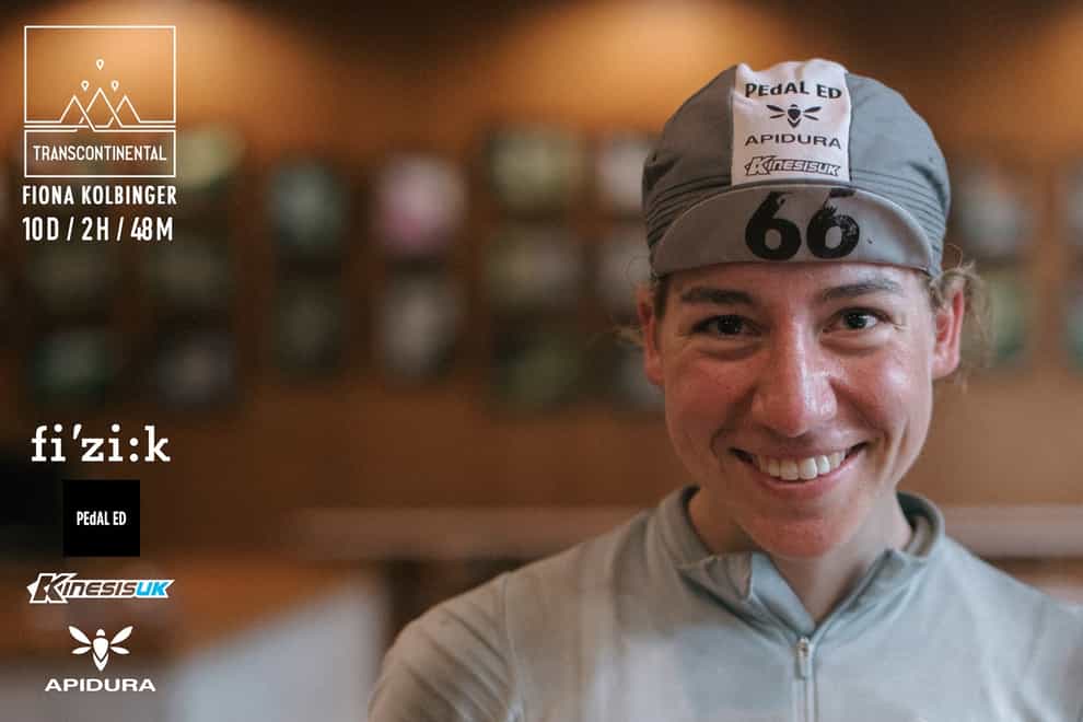 Fiona Kolbinger becomes the first woman to win the 'Transcontinental Race' (Image: The Transcontinental Race Facebook)