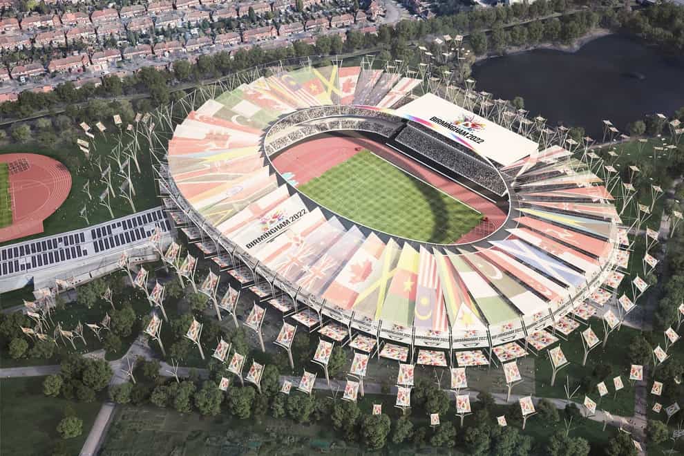 Birmingham prepares for the 2022 games (PA Images)