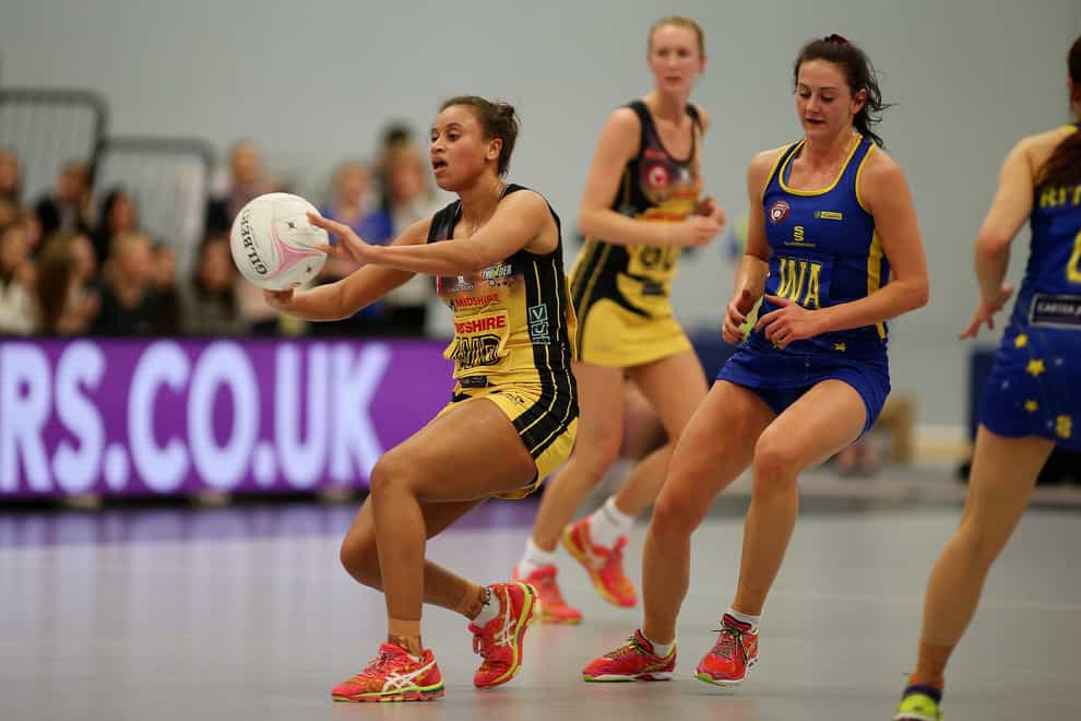 Laura Malcolm playing for Thunder in Superleague (PA Images)