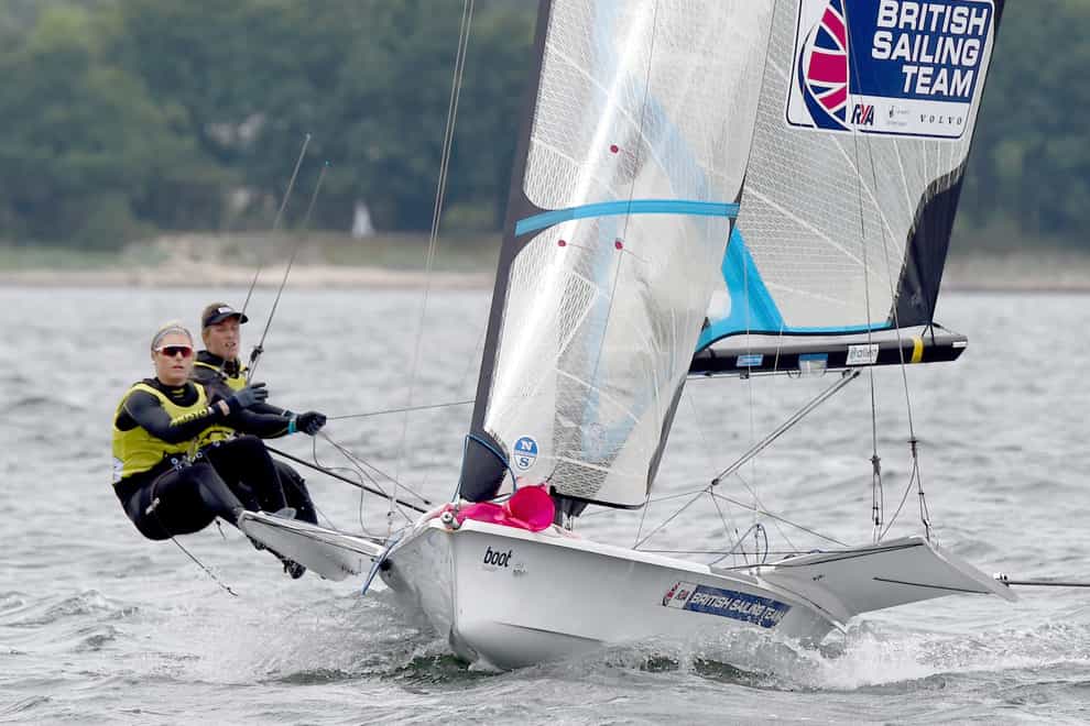 Dobson and Tidey came away from the test event with a bronze medal (PA Images)