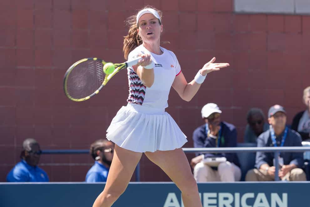 Johanna Konta has never been past the fourth round at the US Open (PA Images)