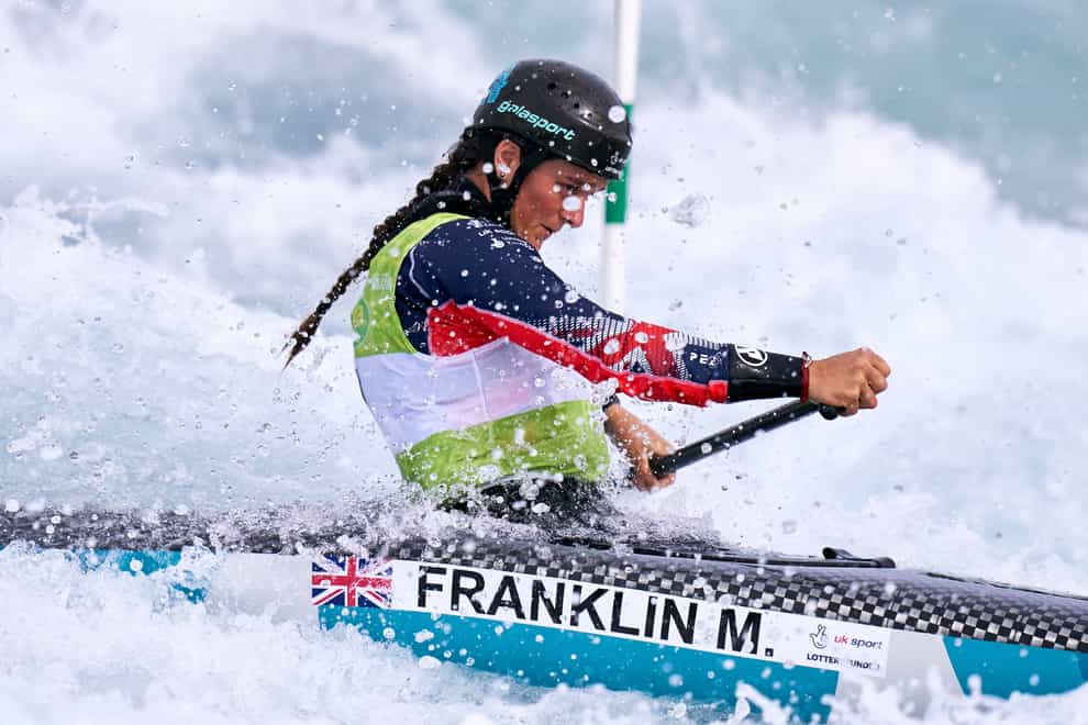 British Canoeing is attempting to get more women like Mallory Franklin into the sport (PA Images)