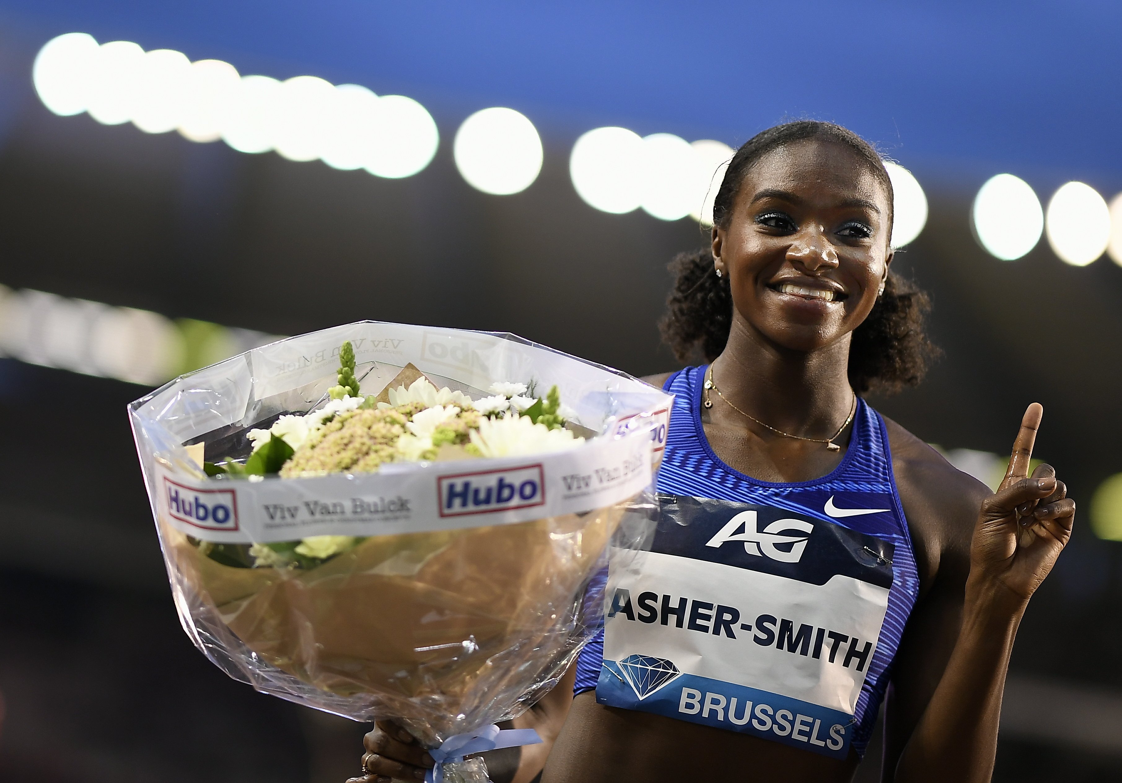 Britain's star Dina Asher-Smith strikes again in the 100m ...