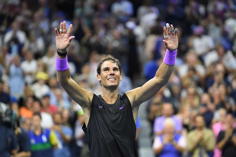 Nadal acknowledges the crowd after winning fourth US Open title (PA Images)