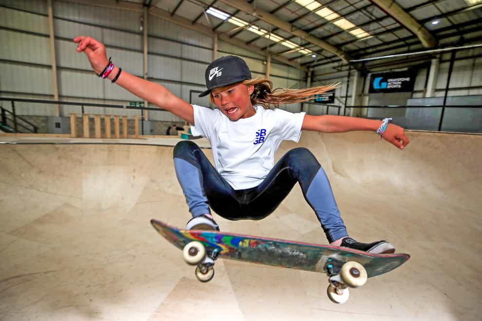 Skateboarder Sky Brown is aspiring to land spot at Tokyo 2020 Olympics (PA Images)