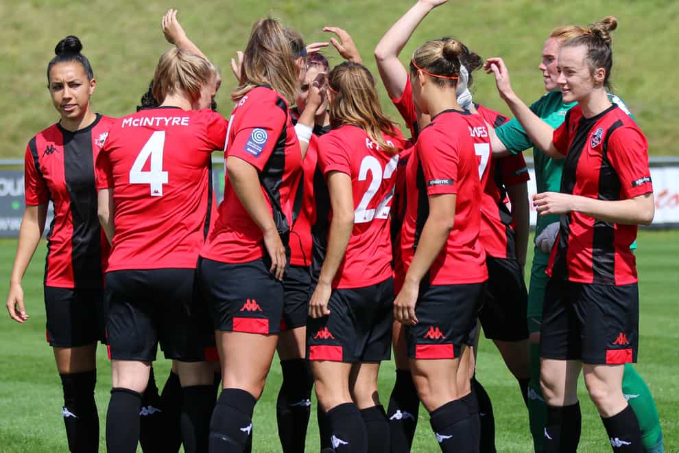 Lewes Women: equal pay, equal play and a level playing field with the men's team (James Boyes)