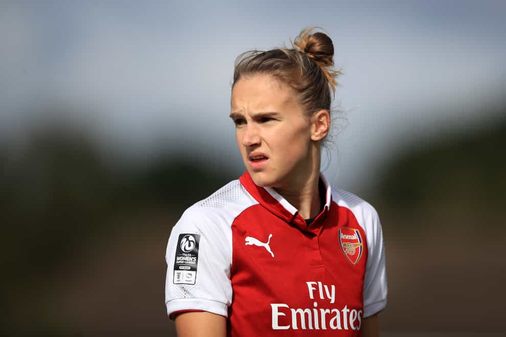 Vivianne Miedema was named the PFA Player of the Year in April (PA Images)