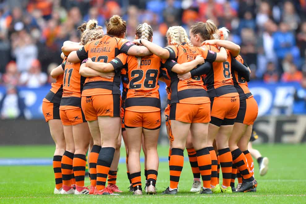 Castleford Tigers remain unbeaten in the league this season (PA Images)