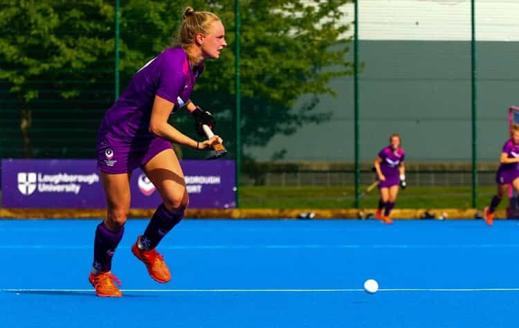 Loughborough's youngster Izzy Petter making her debut last weekend  (Loughborough WHC)