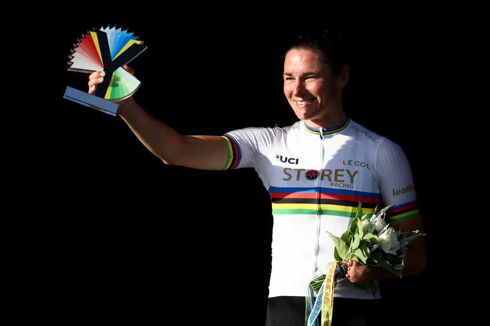 Sarah Storey claimed victory at the untelevised 2019 Para-cycling International race (PA Images)