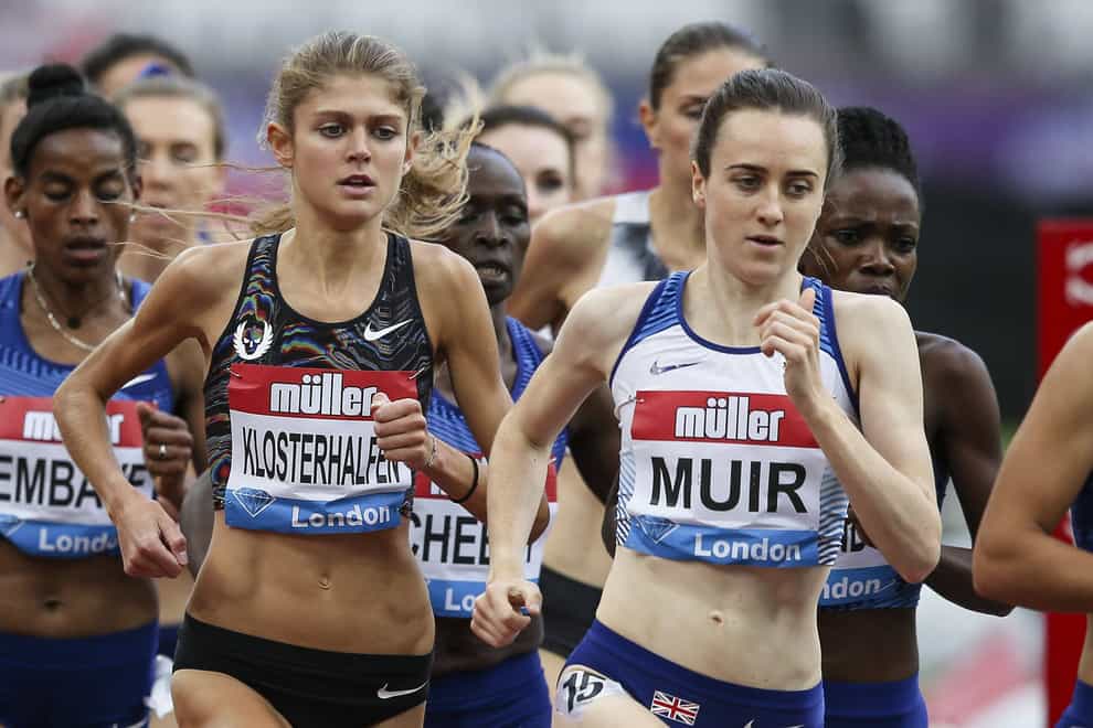 Laura Muir will not be travelling to a training camp in Arizona (PA Images)