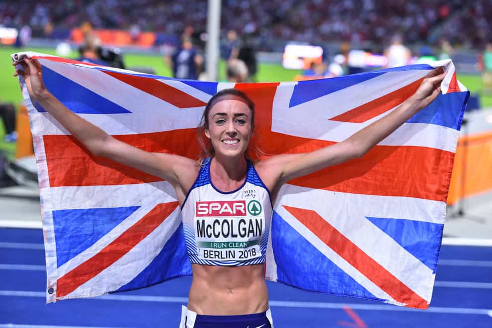 Eilish McColgan won silver in the 5000m at the 2018 European Championships in Berlin (PA Images)