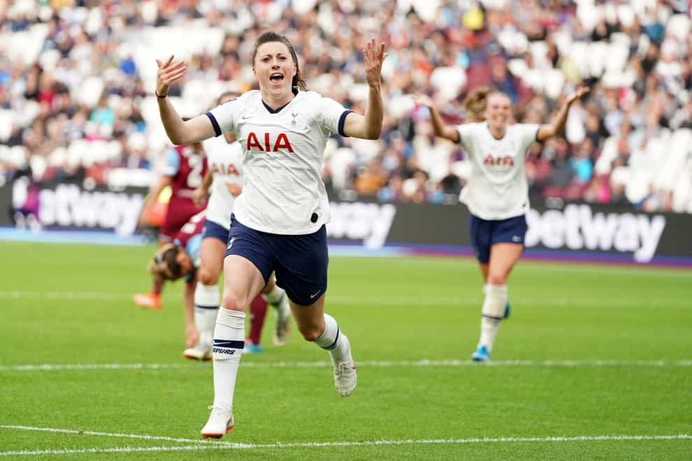 Lucy Quinn scored to secure Tottenham's second win in three matches in the league (PA Images)