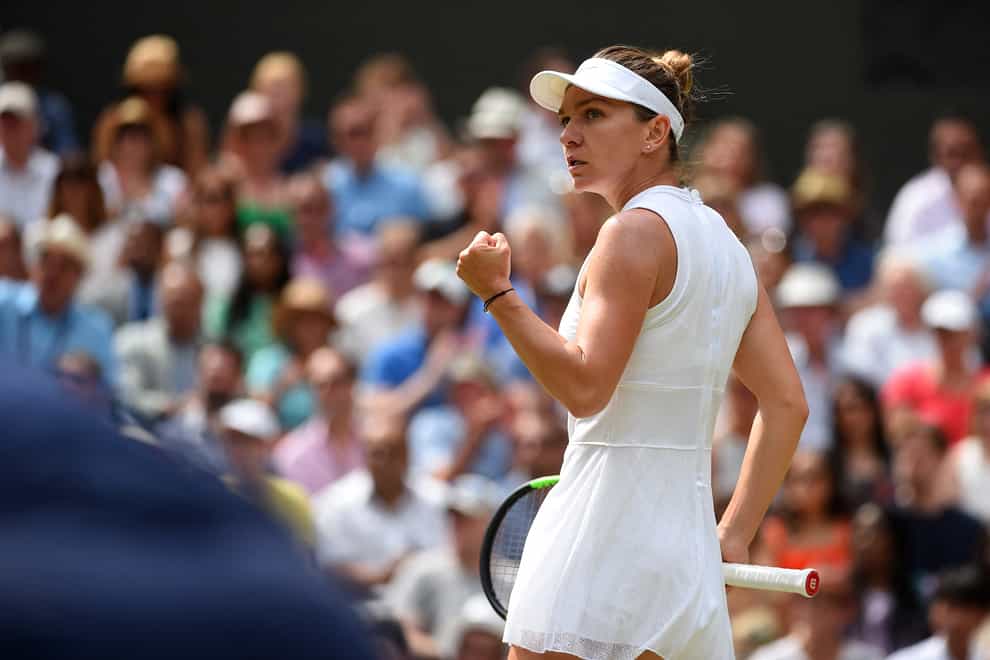 Halep put in a flawless performance against Serena Williams to win her first Wimbledon title (PA Images)