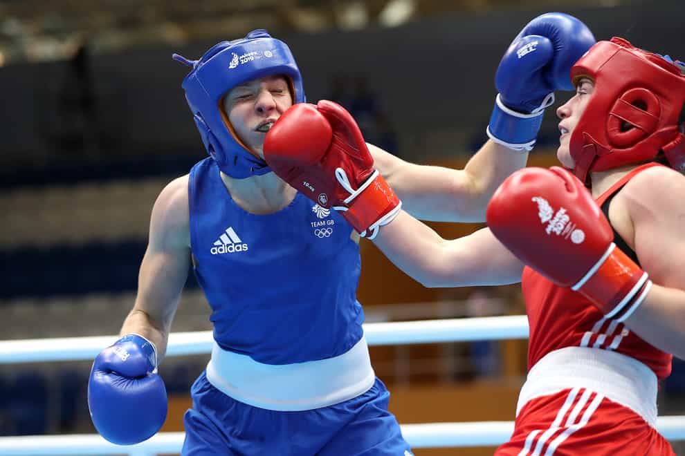 Eccles, left, says she'll fight all the way to achieve her dream (PA Images)