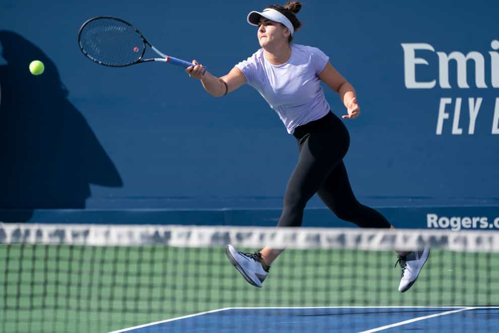 Andreescu is currently competing in the China Open (PA Images)