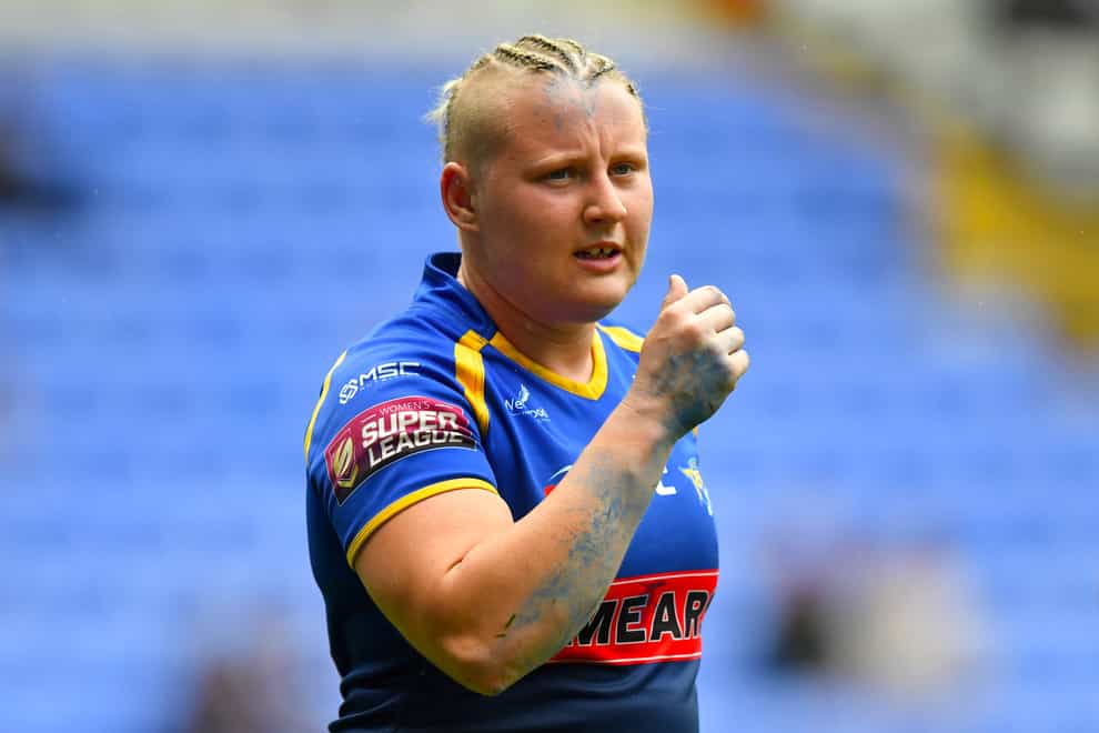 Booth won the Challenge Cup with The Rhinos in July (PA Images)