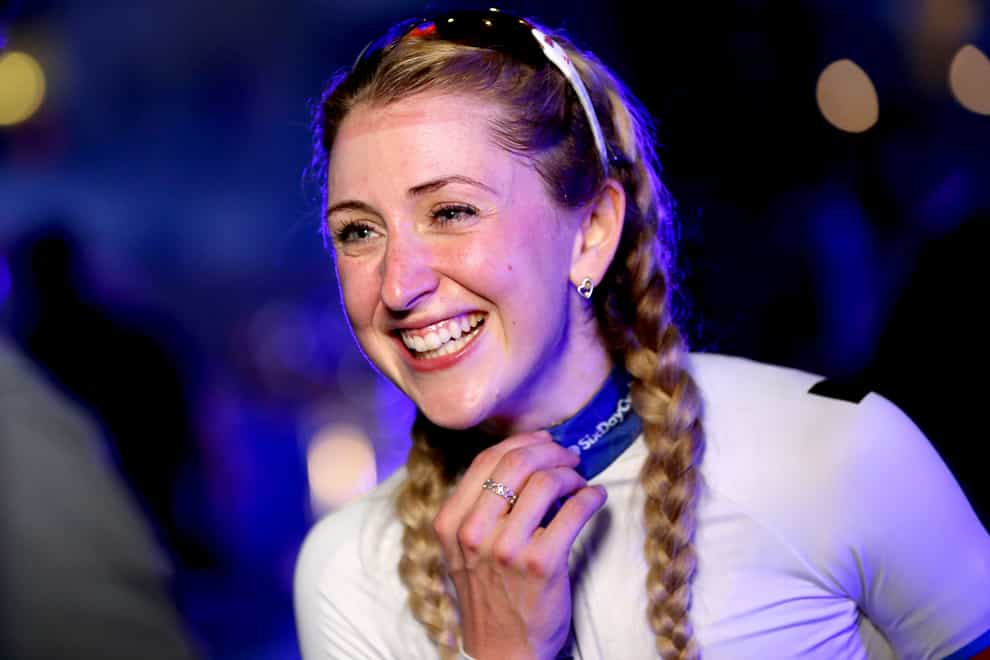 Laura Kenny gave birth to her son in August 2017 (PA Images)