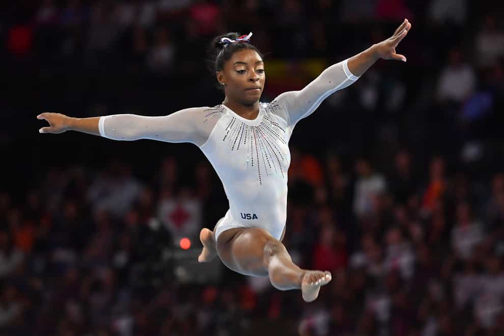 Simone Biles is the most successful female gymnast at the World Championships (PA Images)