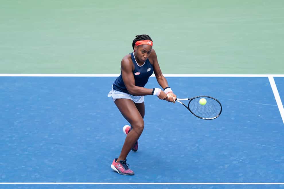 Coco Gauff became the youngest winner on the WTA Tour since 2004 (PA Images)