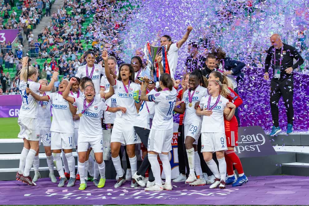 Lyon won a record fourth consecutive Women's Champions League last season (PA Images)