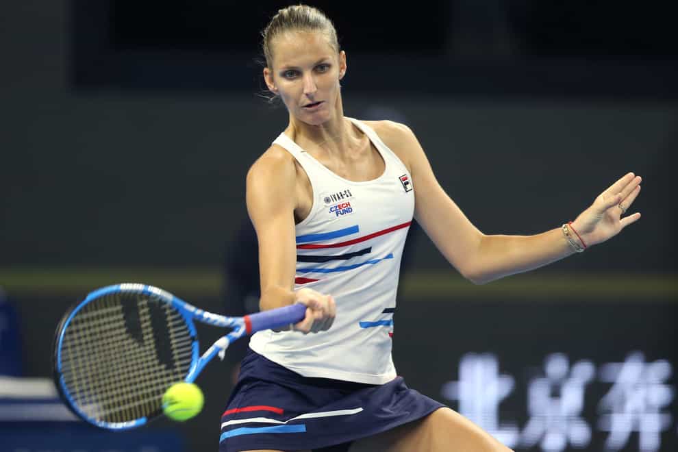 Karolina Pliskova leads the WTA Tour for titles won this season with four (PA Images)