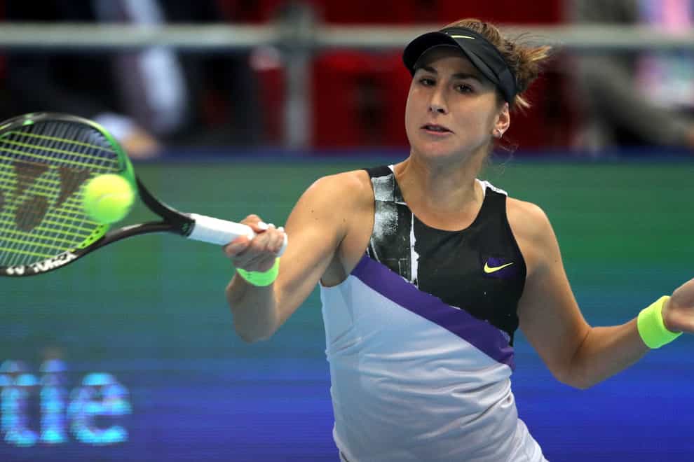 Belinda Bencic is one of three first-time qualifiers for the WTA Finals in Shenzhen (PA Images)