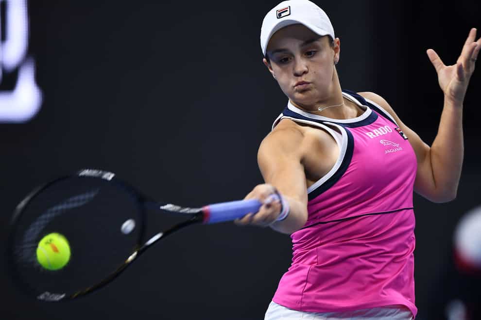 Australia's Barty has pledged any winnings from Brisbane tournament to country's relief effort against bushfires (PA Images)