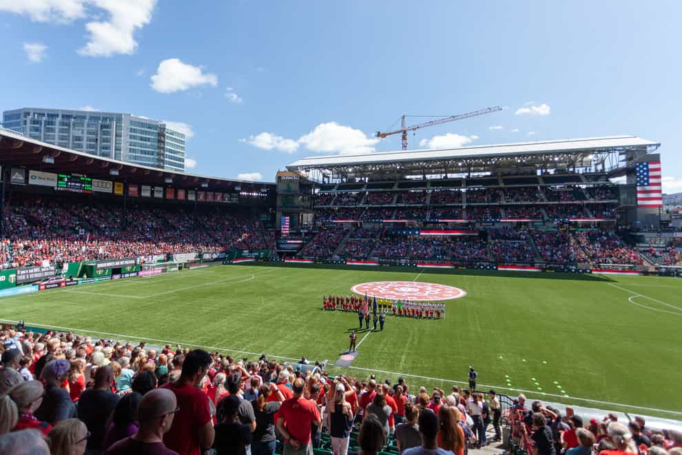 Portland Thorns set a new attendance record this season in the NWSL (PA Images)