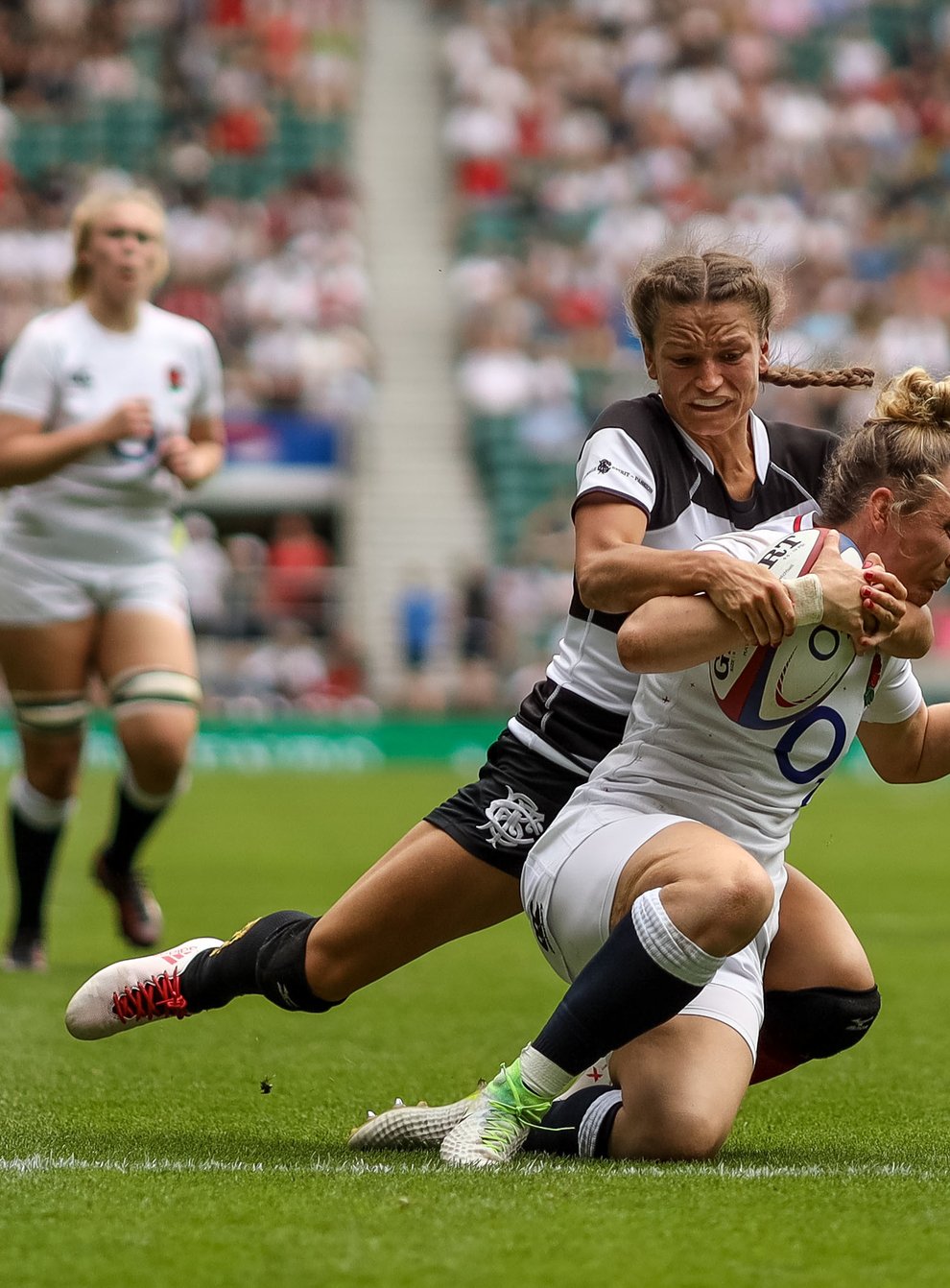 Sarah McKenna says it was 'amazing' to play in front of 35,000 people at Twickenham (PA Images)