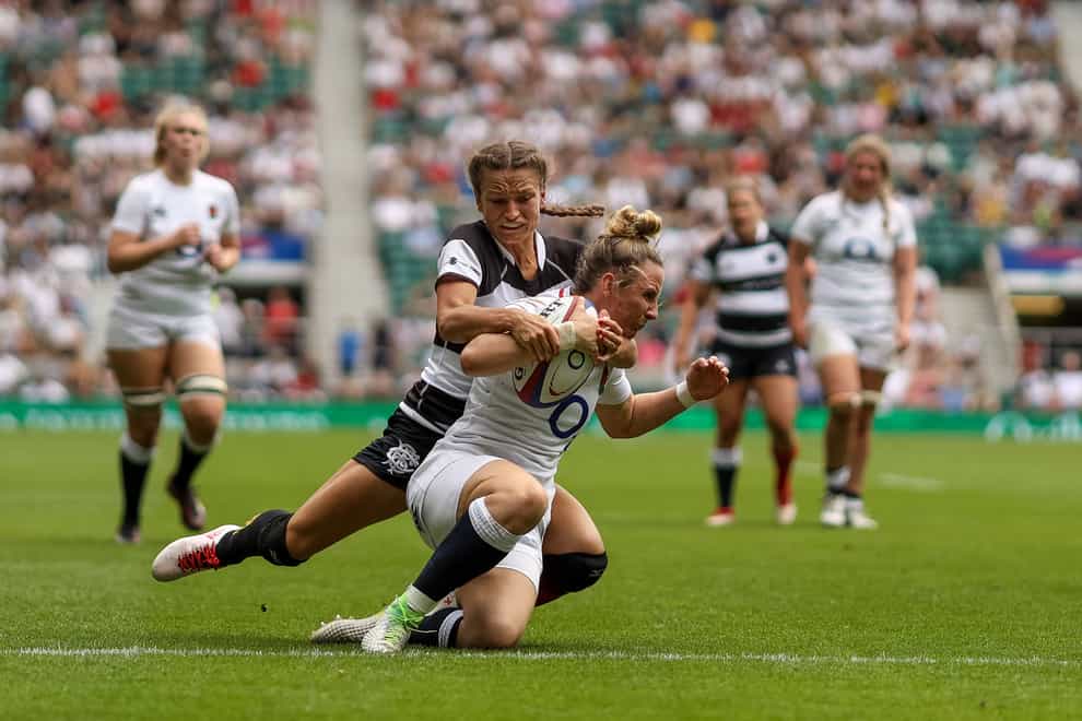 Sarah McKenna says it was 'amazing' to play in front of 35,000 people at Twickenham (PA Images)