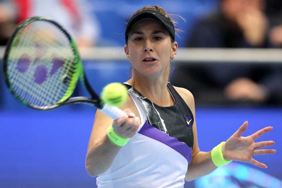 Belinda Bencic qualified for the WTA Finals with victory at the Kremlin Cup last week (PA Images)