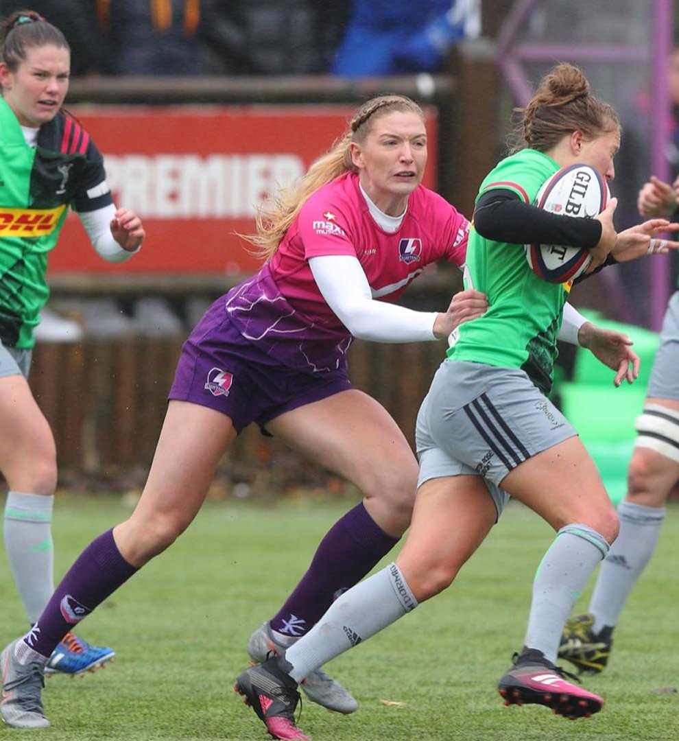 Harlequins picked up another bonus point in their win over Loughborough (Harlequins Women Twitter)