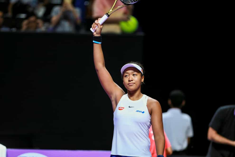 Naomi Osaka pulls out of WTA Finals in Shenzhen (PA Images)