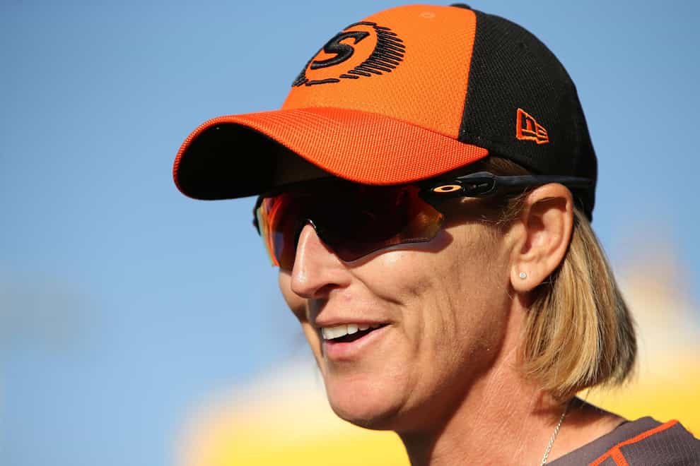 England's wizard of Oz: Lisa Keightley takes over as head coach of the national side and will have to relinquish London Spirit role (Twitter: Rebel Women's Big Bash League)