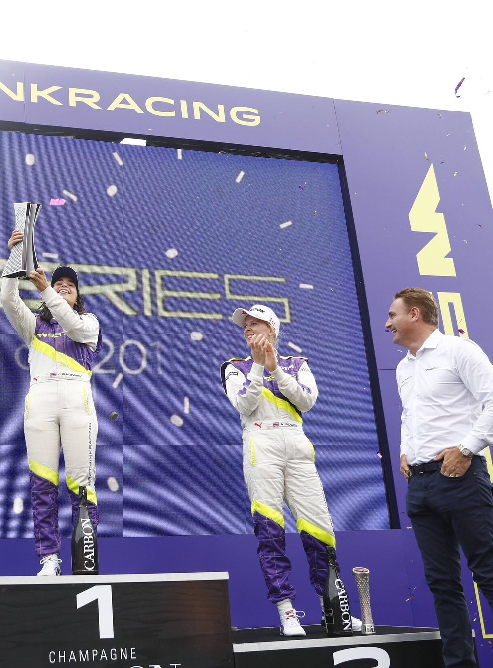 2019 Champion Chadwick will return next year but she is the only driver who will get the chance to defend her title (PA Images)