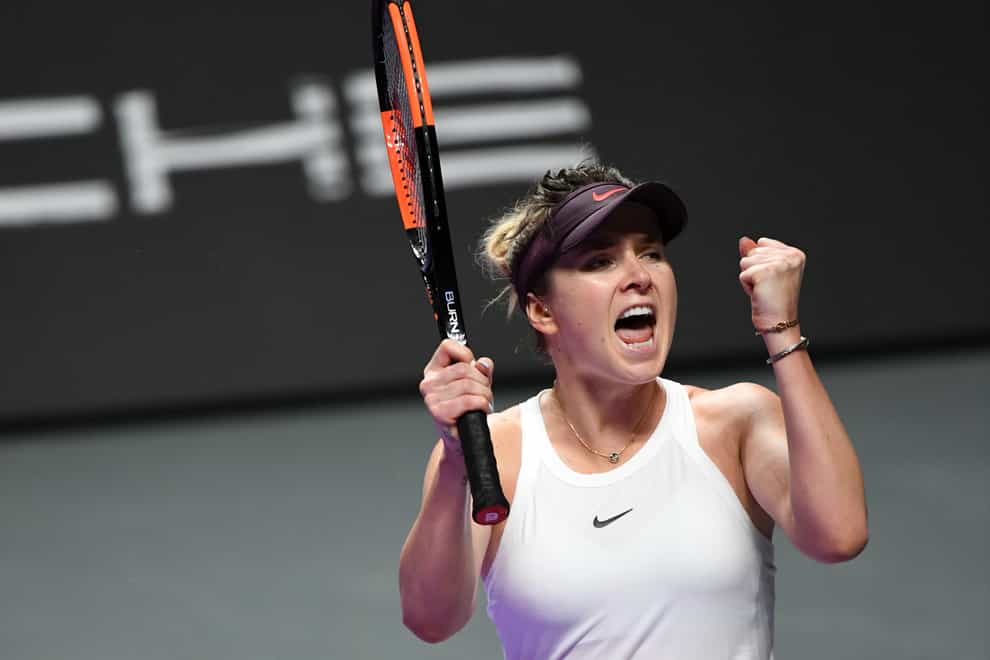 Elina Svitolina has not lost in her last eight matches at the WTA Finals (PA Images)