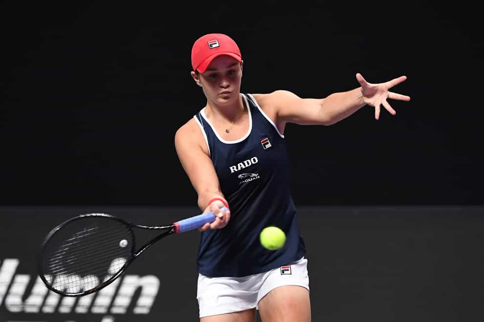 Ashleigh Barty is making her debut appearance at the WTA Finals (PA Images)