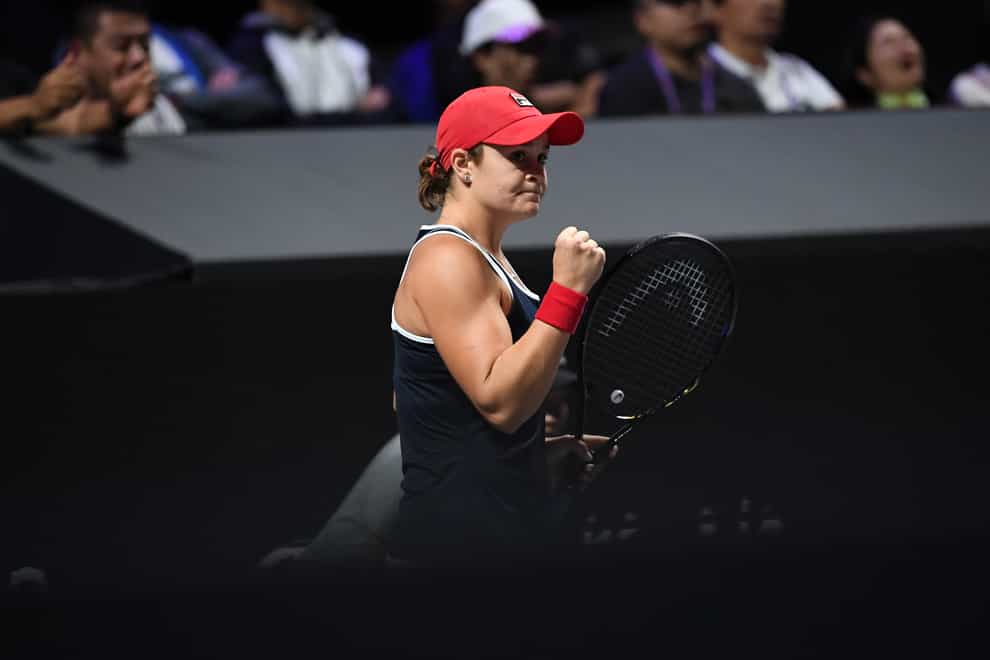 Ashleigh Barty is the first Australian to win the WTA Finals since Evonne Goolagong Cawley in 1976 (PA Images)