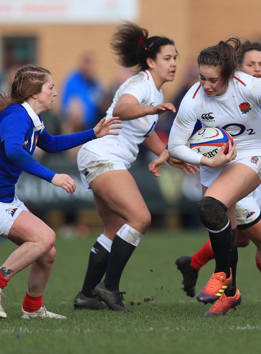 Emily Scarratt didn't miss a single kick in the match against France (PA Images)