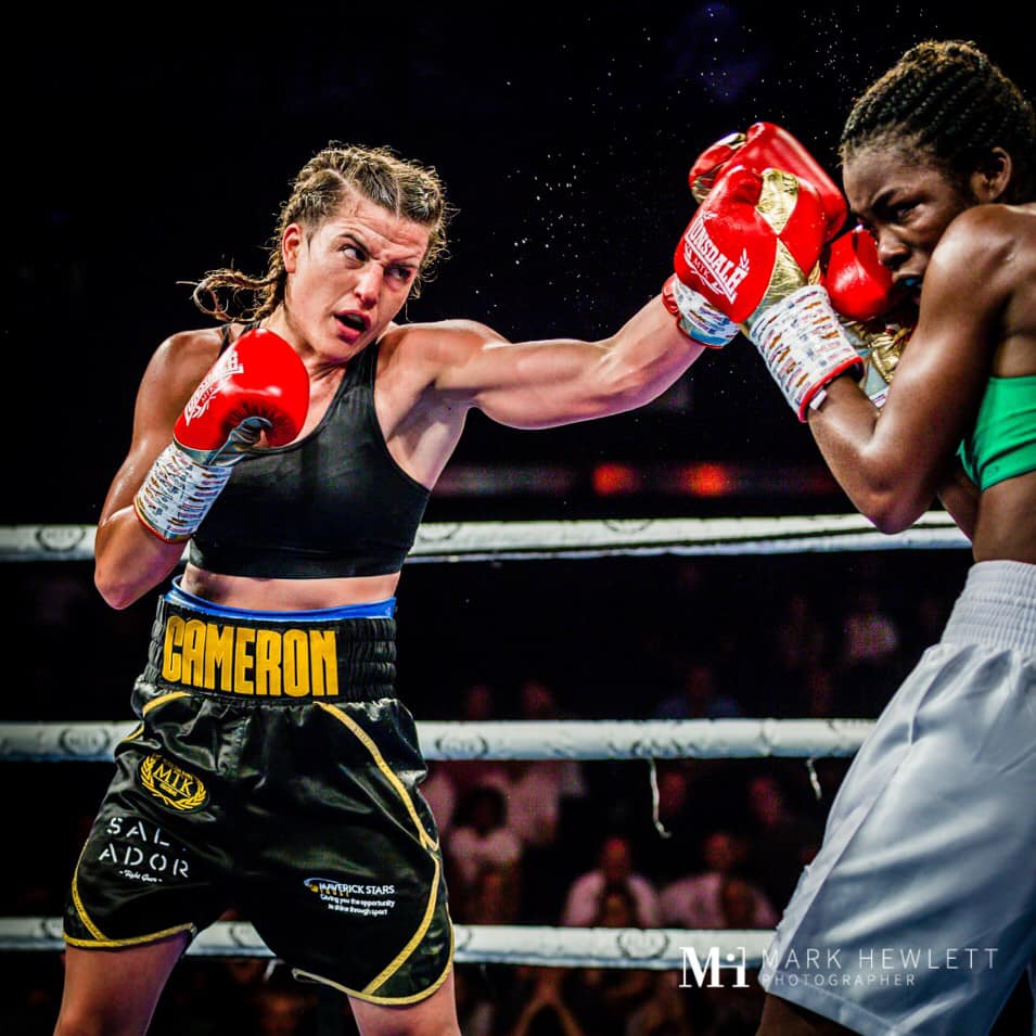 Chantelle Cameron has won all of her 12 professional fights to date (Mark Hewlett Photography)