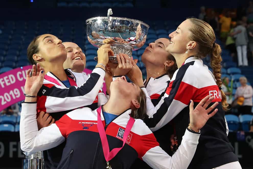 France claim their third Fed Cup title (Twitter: Fed Cup)