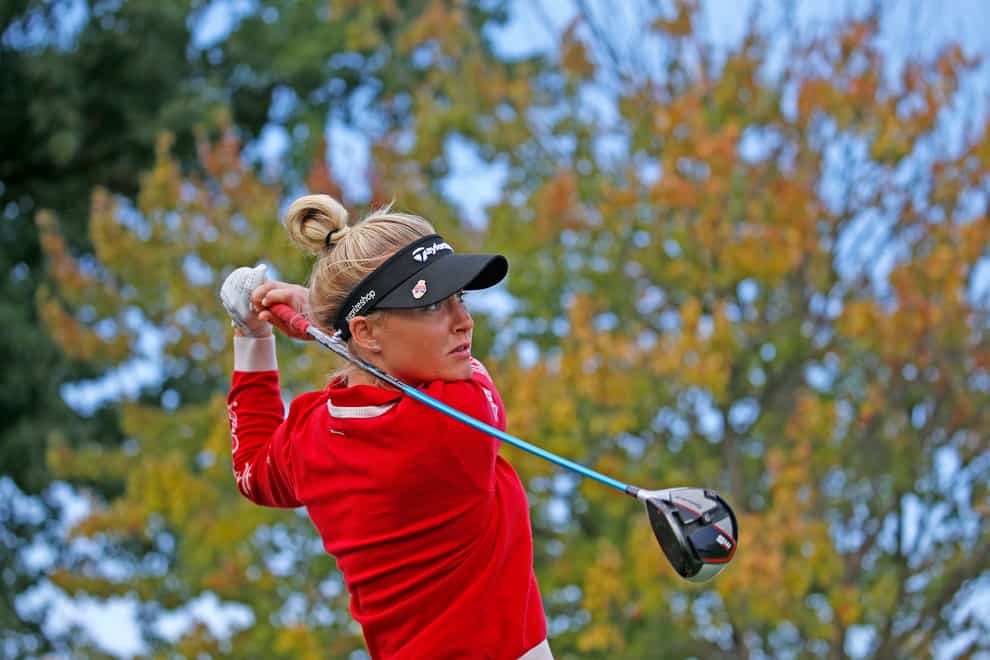 Charley Hull is on the charge heading into the final day in Florida (PA Images)