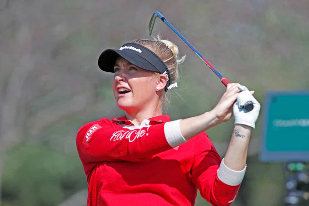 Charley Hull shot an impressive round but it was not quite enough (PA Images)