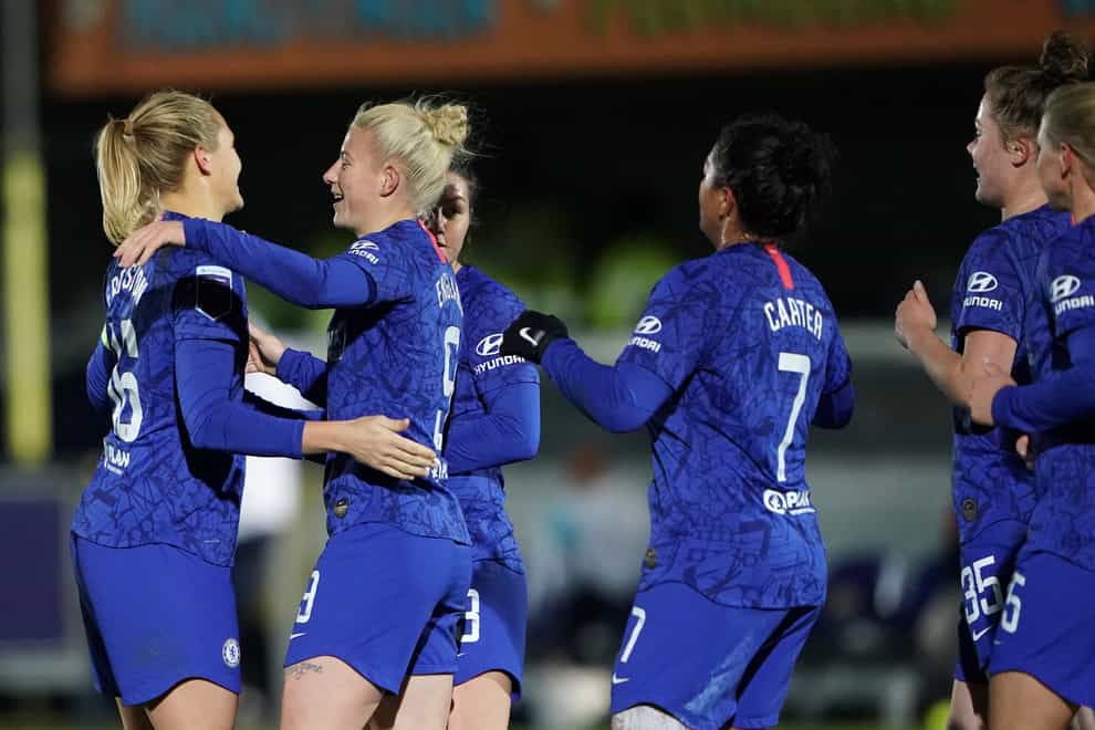 Chelsea have made an unbeaten start to the Women's Super League (PA Images)