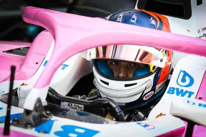 Tatiana Calderón made history as the first female driver in Formula 2 this year (twitter: ArdenMotorsport)