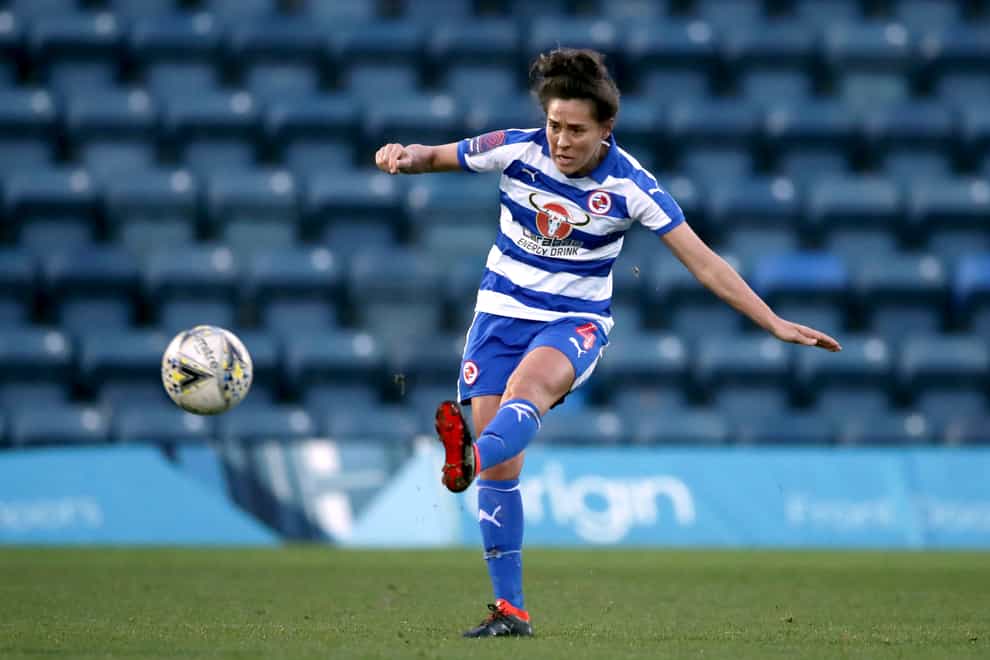 Reading captain Fara Williams scored the first goal of the game (PA Images)