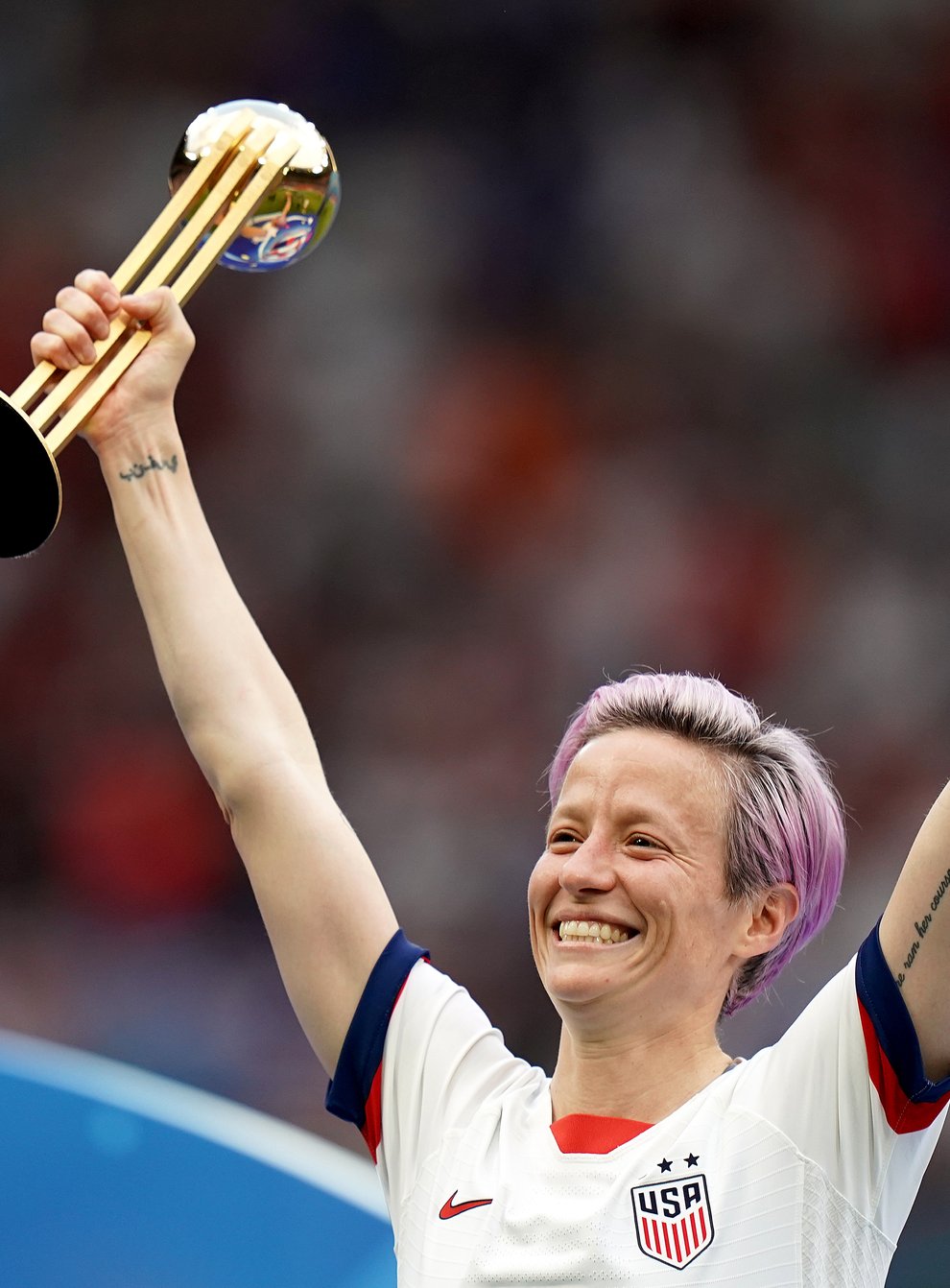 Megan Rapinoe has yet another trophy to add to her impressive collection (PA Images)