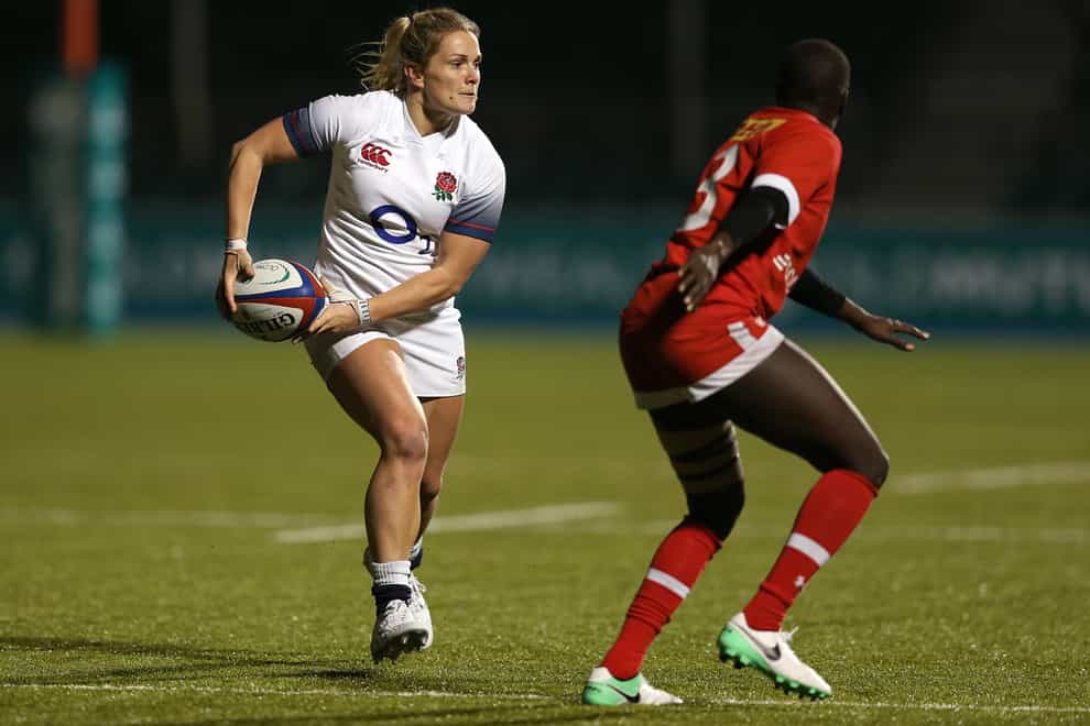 Burford playing for England in 2017 (PA Images)