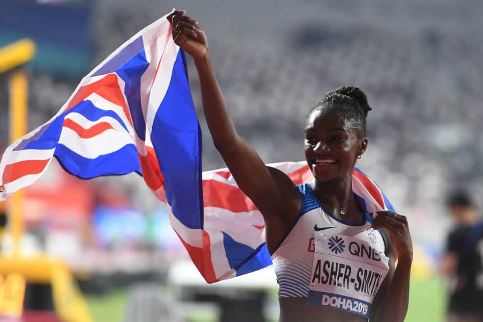 Dina Asher-Smith won gold in the 200m at the IAAF World Championships in Doha (PA Images)